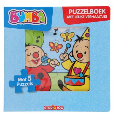 Bumba Puzzelboek met leuke verhaaltjes