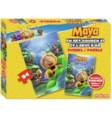 Maya de Bij Puzzel met Poster