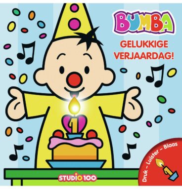 Bumba Verjaardagsboek met Kaars en Muziek