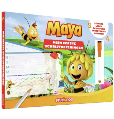 Maya de Bij Kartonboek - Schrijf en Wis