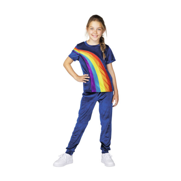 K3 Verkleedpak Regenboog - 6-8 jaar