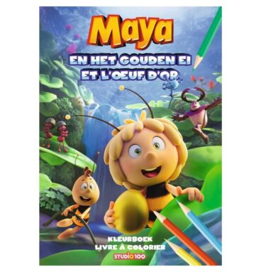 Maya de Bij Kleurboek - Het Gouden Ei