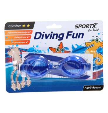 SportX Kids Zwembril Comfort - Blauw