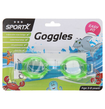 SportX Kids Zwembril Comfort - Groen