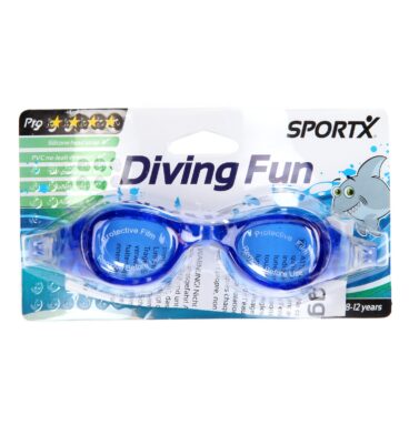 SportX Junior Zwembril Pro - Blauw