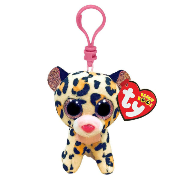 Ty Beanie Boo's Clip Livvie Leopard