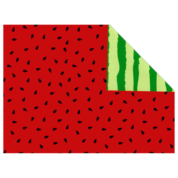 Inpakpapier Watermeloen Dubbelzijdig