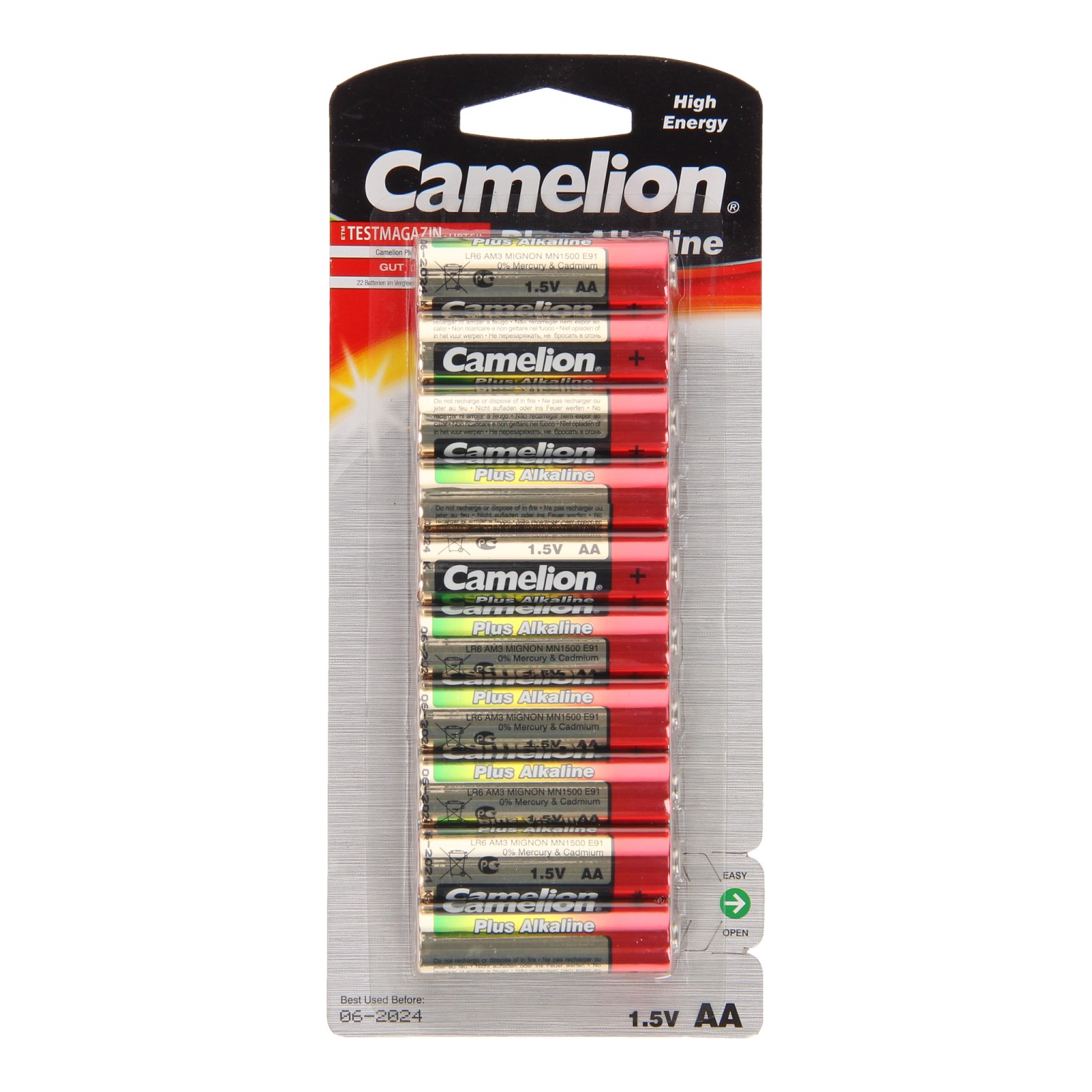 Camelion Plus Batterij Alkaline AA/LR6