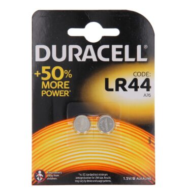 Duracell Alkaline Batterij LR44 1.5V