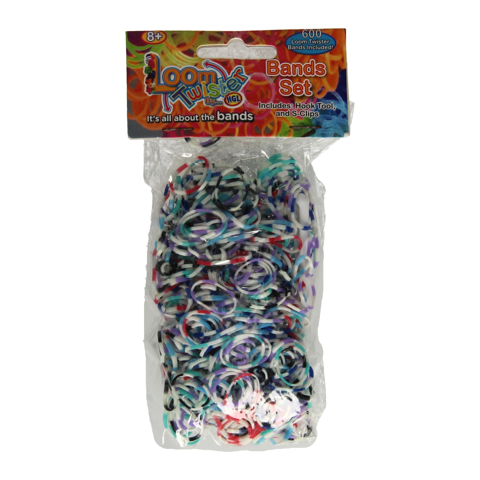 Loombands Color Mix Gestreept Set