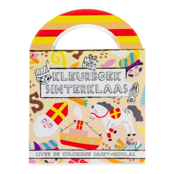 Kleurboekje met Stickers Sinterklaas