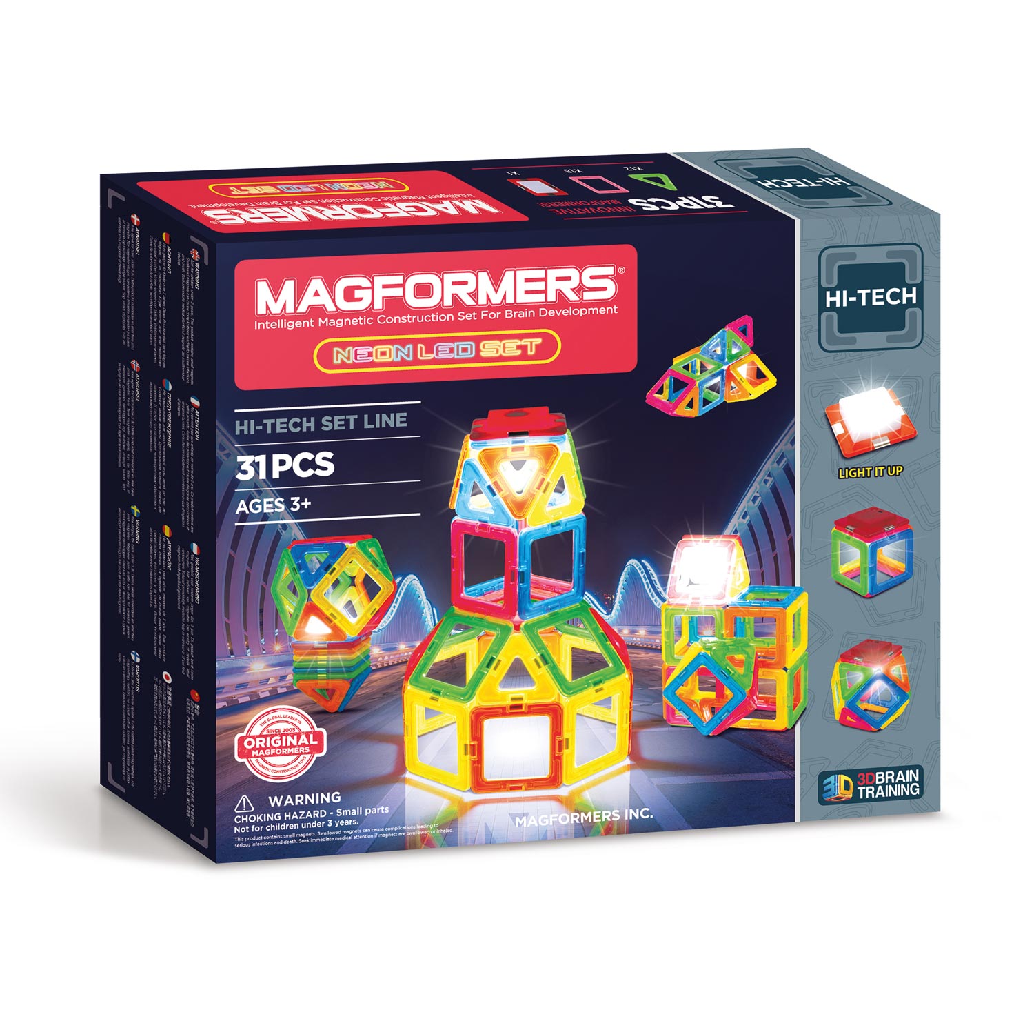 Magformers Neon LED Set