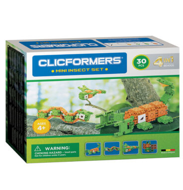 Clicformers Mini Insecten Set 4in1