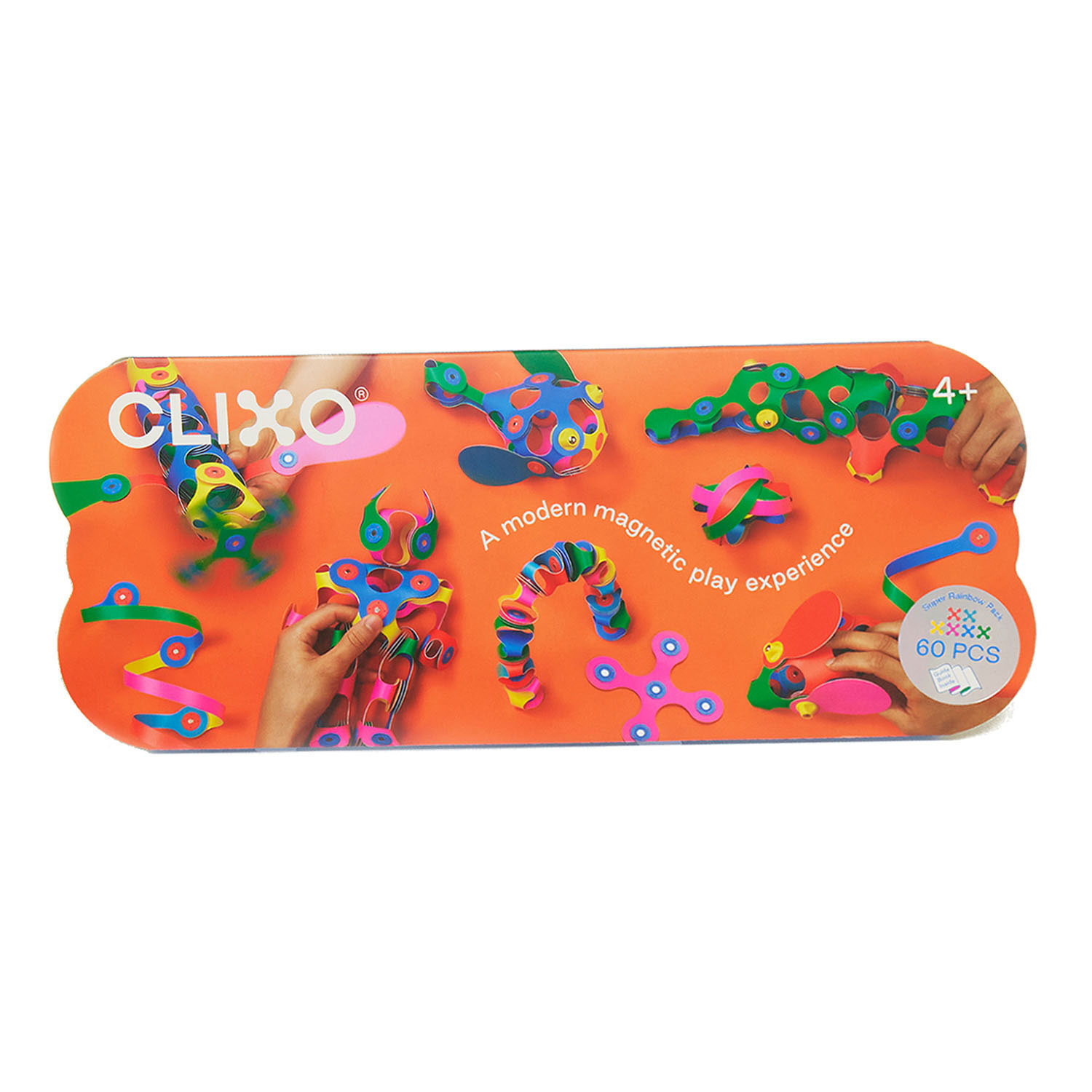 Clixo Magnetisch Bouwspeelgoed Rainbow Pack