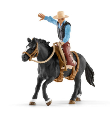 schleich HORSE CLUB Western Cowboy in het Zadel 41416