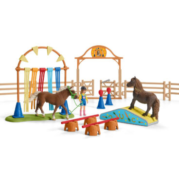 schleich HORSE CLUB Pony Behendigheidstraining 42481