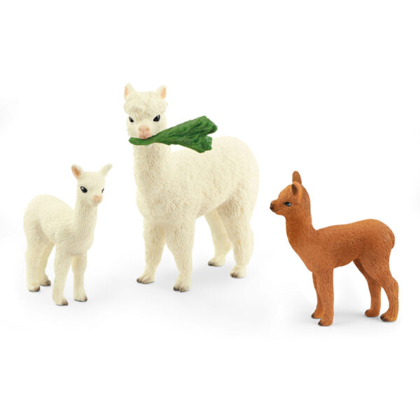 schleich WILD LIFE Alpacafamillie 42544