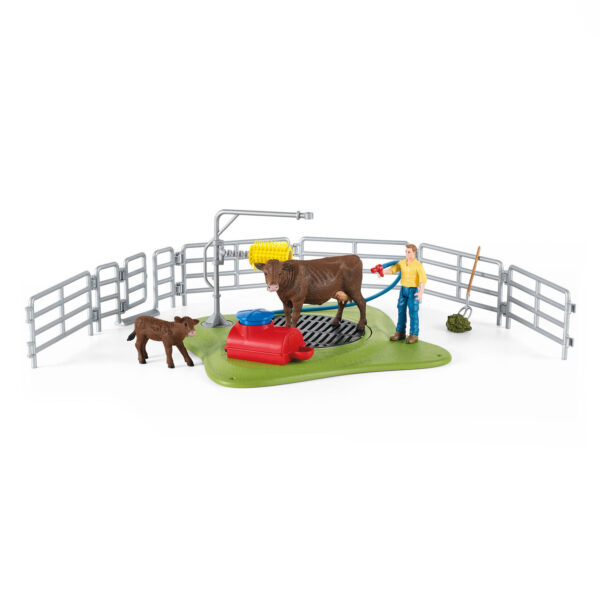 schleich FARM WORLD Koe Wasplaats 42529