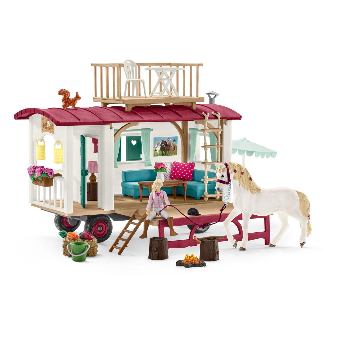 schleich HORSE CLUB Woonwagen 42593