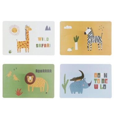 Placemats Wilde Dieren