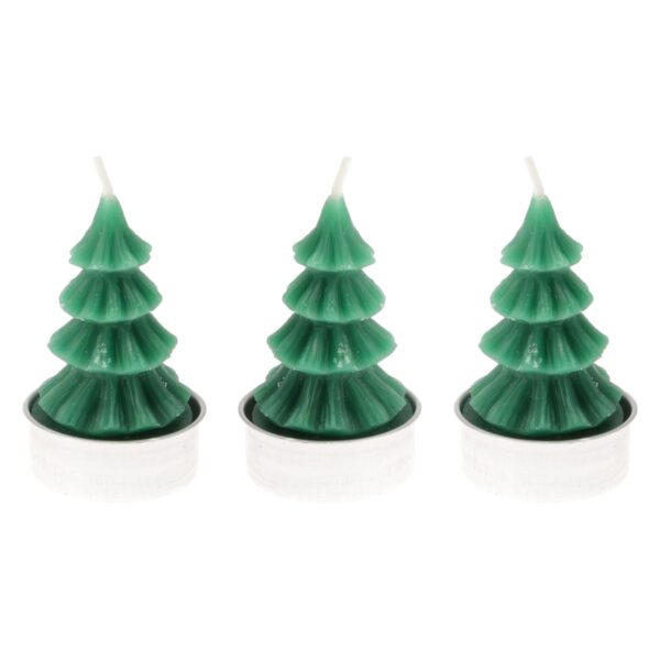 Waxinelicht Kerstboom Groen