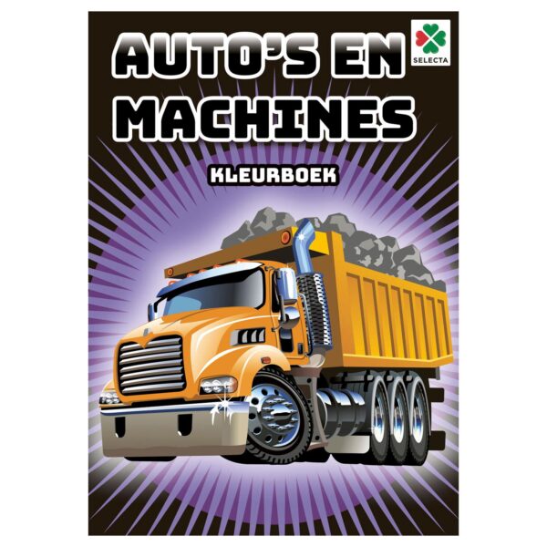 Kleurboek Autoï¿½s en Machines