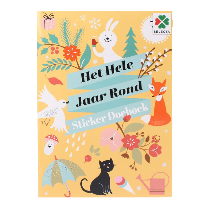 Het Hele Jaar Rond Sticker Doeboek