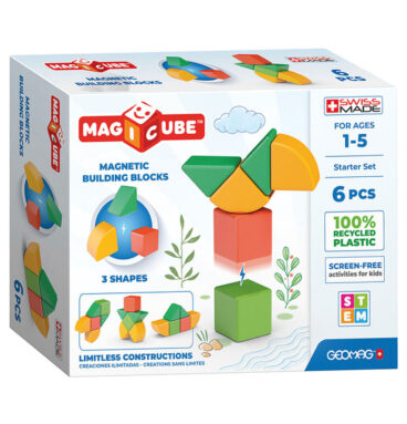 Geomag Magicube 3 Shapes Recycled Starter Set