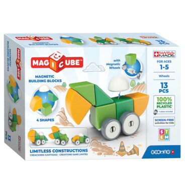 Geomag Magicube 4 Shapes Recycled Wheels