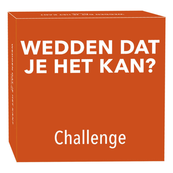 Gift Game : Wedden dat je het kan Challenge (NL)