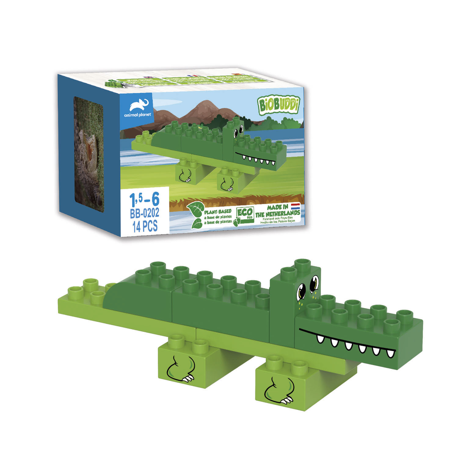 BiOBUDDi Animal planet - Krokodil