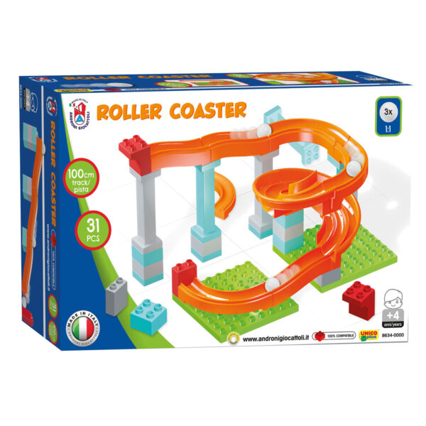 Knikkerbaan Roller Coaster Set