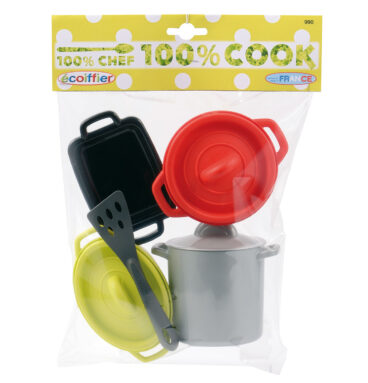 Ecoiffier 100% Chef Pannenset