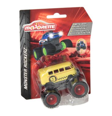 Majorette Monster Rockerz Monster Truck - Geel