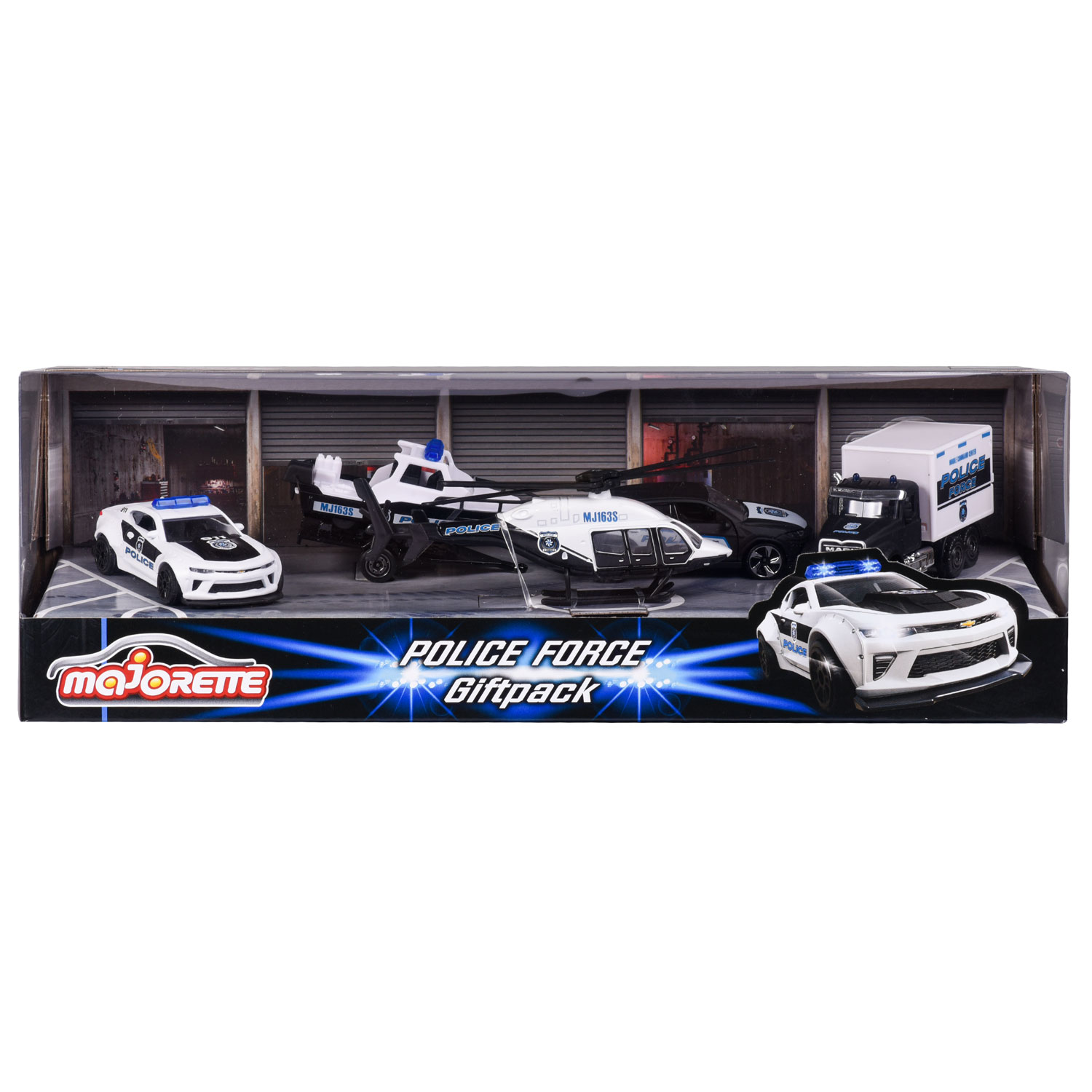 Majorette Police Force Auto's Giftpack