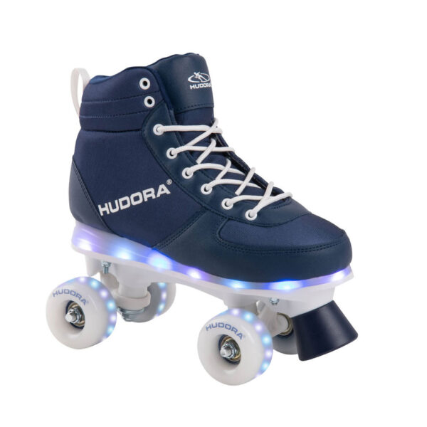 HUDORA Rolschaatsen Blauw met LED