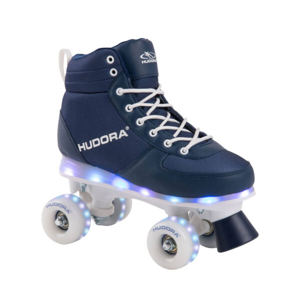 HUDORA Rolschaatsen Blauw met LED