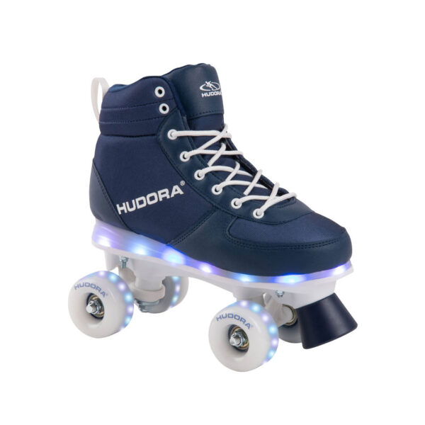 HUDORA Rolschaatsen Blauw met LED