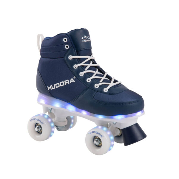 HUDORA Rolschaatsen Blauw met LED