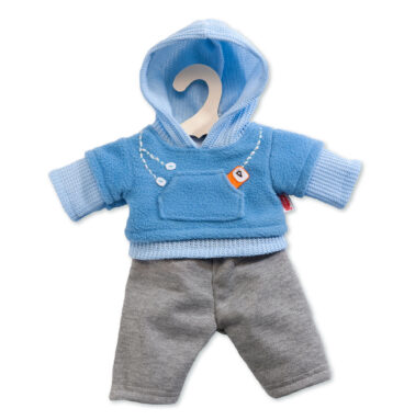 Poppen Jogging Outfit - Blauw