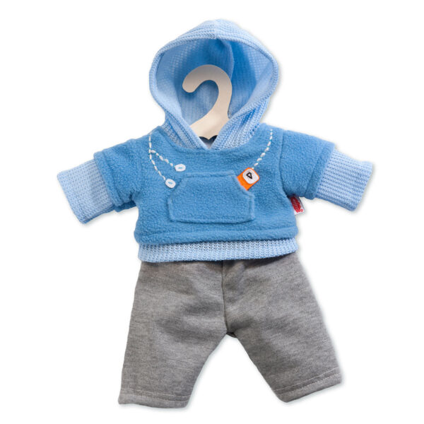 Poppen Jogging Outfit - Blauw