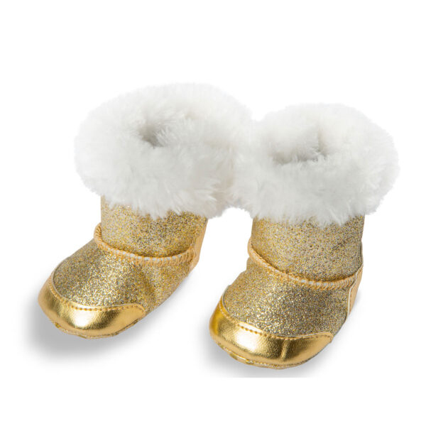 Poppenschoenen Goud