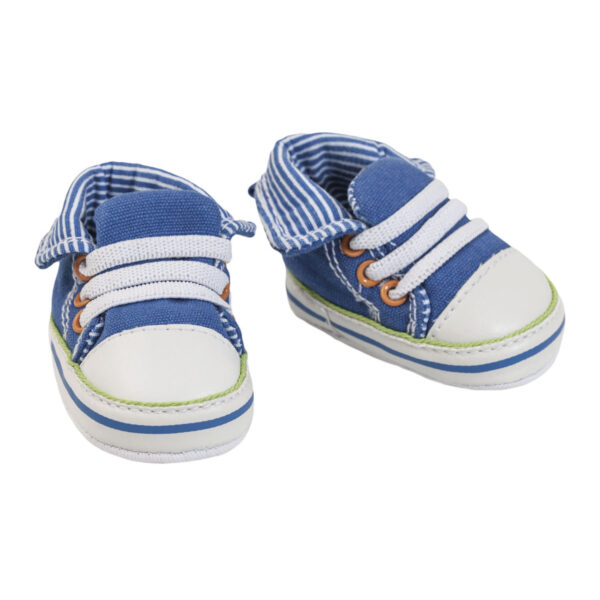 Poppenschoenen Sneakers Blauw