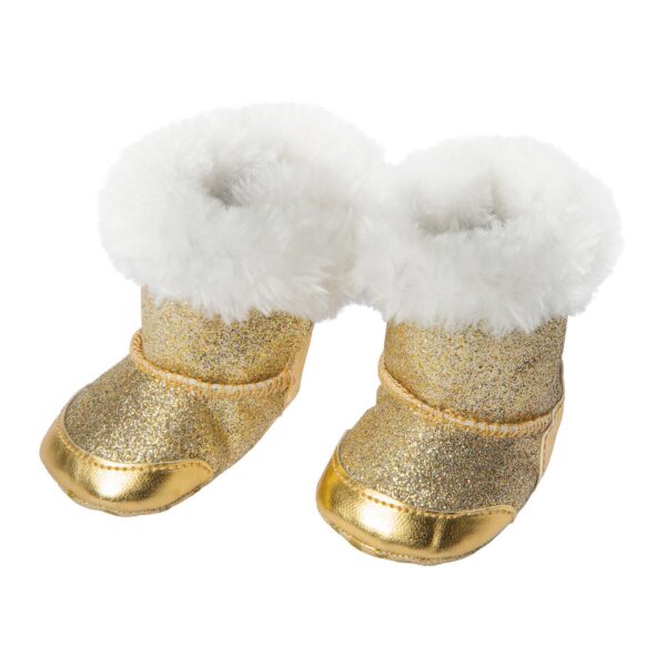 Poppenschoenen Goud