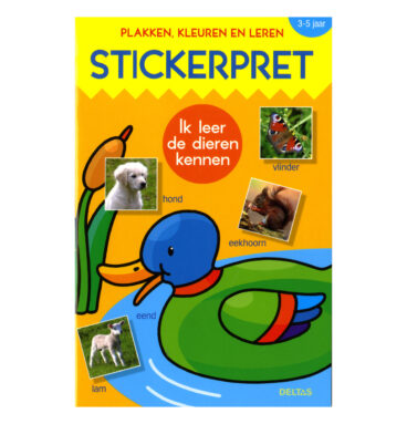 Stickerpret - Ik leer de dieren kennen