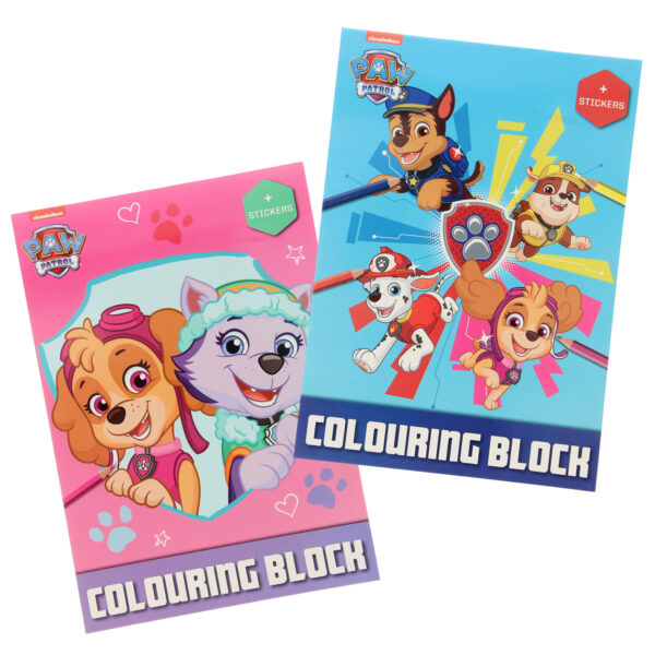 PAW Patrol Kleurblok met Stickers