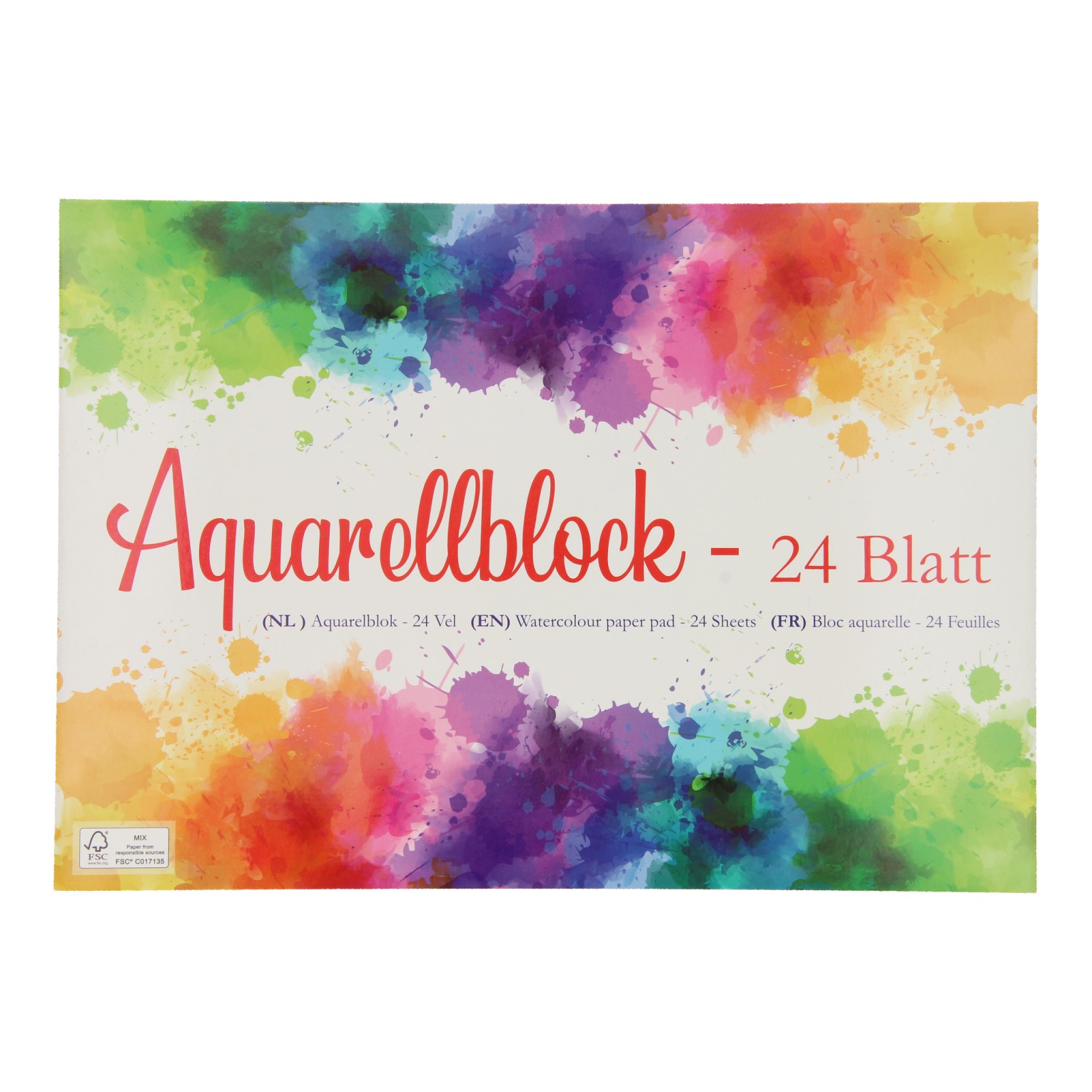Aquarelblok A4