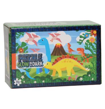 Legpuzzel Glow in the Dark - Dino's