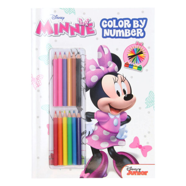 Kleuren op Nummer - Minnie Mouse