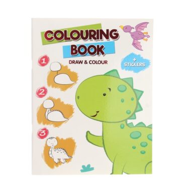Leer Tekenen Kleurboek met Stickers
